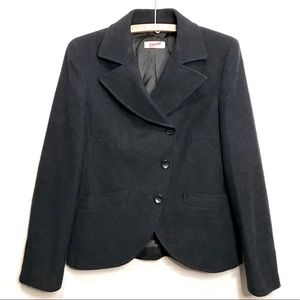 Hemphill Italy Thick Wool Blazer Navy